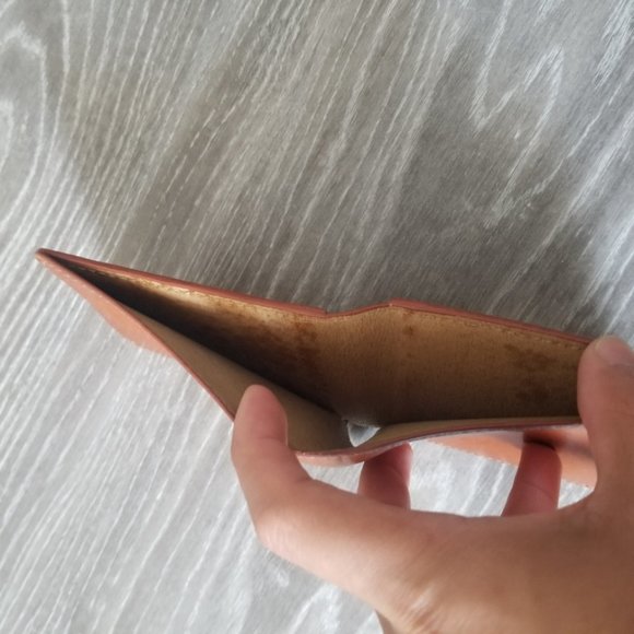 **SOLD** Frank and Oak brown leather wallet - Picture 3 of 3